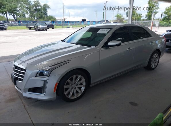 1G6AW5SX6G0195660 2016 CADILLAC CTS Silver წინა მარცხენა ხედი სამი მეოთხედიდან