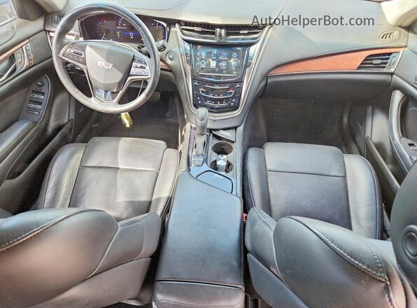 1G6AW5SX7G0102922 2016 CADILLAC CTS Silver Dashboard view