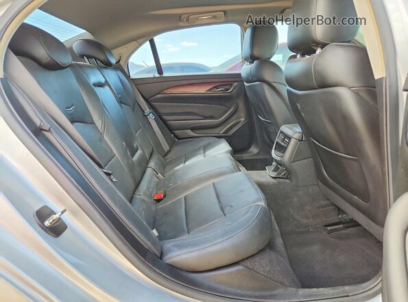 1G6AW5SX7G0102922 2016 CADILLAC CTS Silver Rear seats view