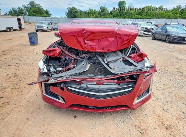1G6AW5SX9K0109489 2019 CADILLAC CTS Burgundy Widok z przodu