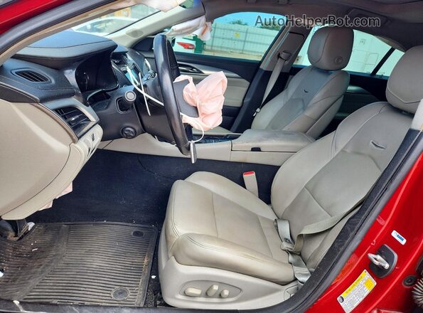 1G6AW5SX9K0109489 2019 CADILLAC CTS Burgundy Widok wnętrza z przodu