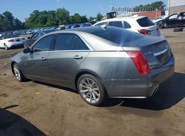 1G6AX5SS0H0122397 2017 CADILLAC CTS Gray Trasero izquierdo