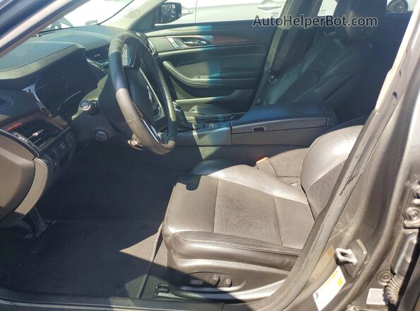 1G6AX5SS0H0122397 2017 CADILLAC CTS Gray Vista interior delantera
