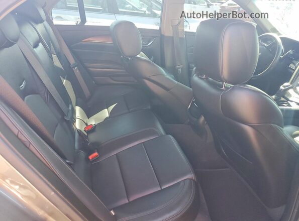 1G6AX5SS0H0122397 2017 CADILLAC CTS Gray Vista de los asientos traseros