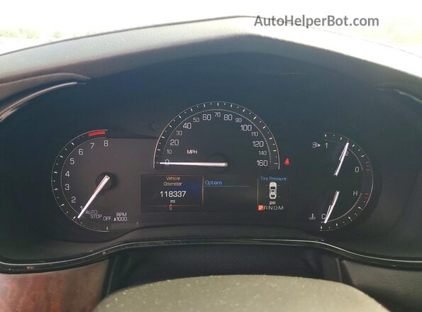 1G6AX5SS0H0122397 2017 CADILLAC CTS Gray Vista del cuadro de instrumentos