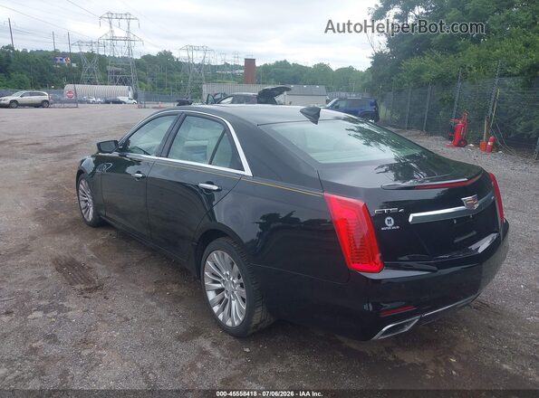 1G6AX5SS3G0119279 2016 CADILLAC CTS Черный Задняя левая четверть
