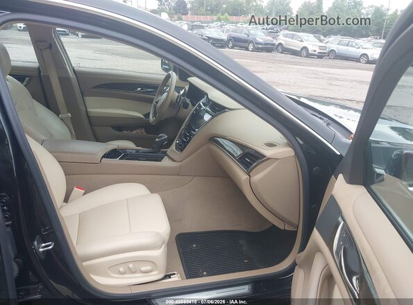 1G6AX5SS3G0119279 2016 CADILLAC CTS Черный Вид салона спереди