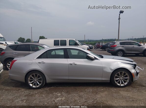 1G6AX5SS6H0147059 2017 CADILLAC CTS Silver Rear interior view