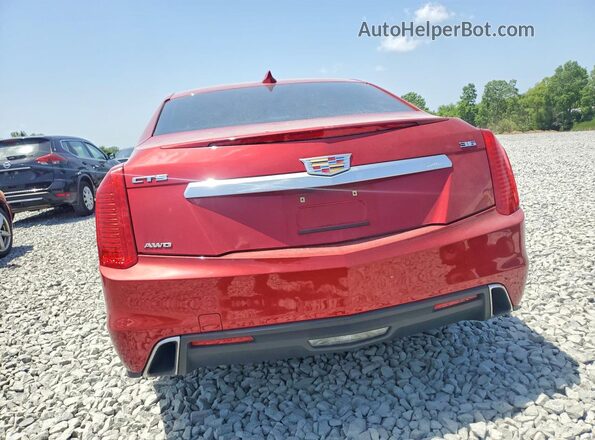 1G6AX5SS6K0138269 2019 CADILLAC CTS Красный Вид сзади