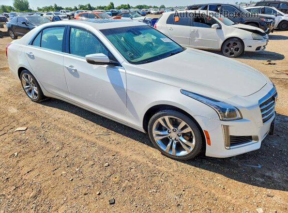 1G6AX5SS7G0197578 2016 CADILLAC CTS White Delantero derecho