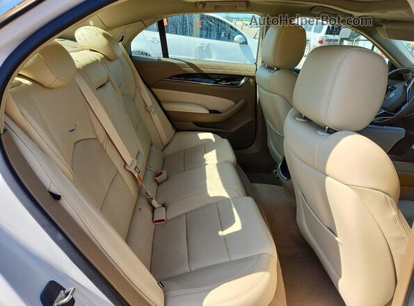 1G6AX5SS7G0197578 2016 CADILLAC CTS White Vista de los asientos traseros