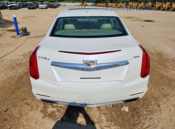 1G6AX5SS7G0197578 2016 CADILLAC CTS White Vista trasera