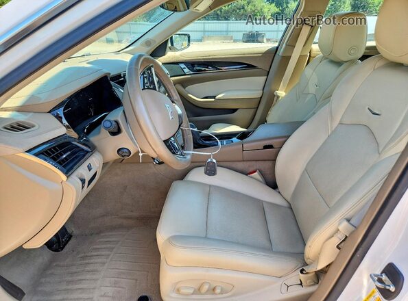 1G6AX5SS7G0197578 2016 CADILLAC CTS White Vista interior delantera