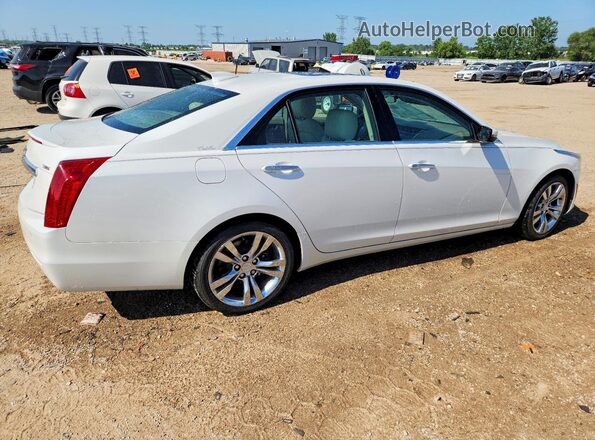 1G6AX5SS7G0197578 2016 CADILLAC CTS White Trasero derecho
