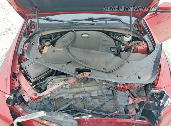 1G6AX5SS7H0208788 2017 CADILLAC CTS Red Սալոնի հետևի տեսք