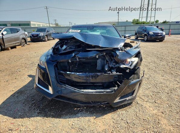 1G6AX5SX1G0165382 2016 CADILLAC CTS Black Widok z przodu