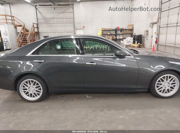 1G6AX5SX2G0120242 2016 CADILLAC CTS Gray Rear interior view