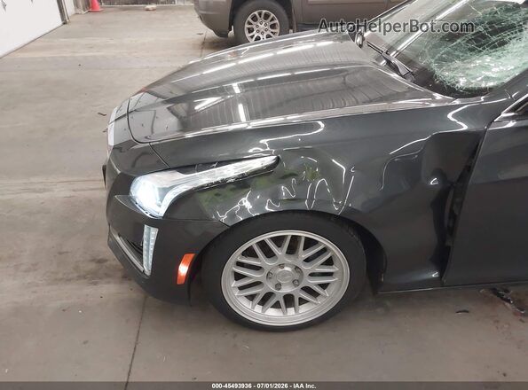 1G6AX5SX2G0120242 2016 CADILLAC CTS Gray Front view