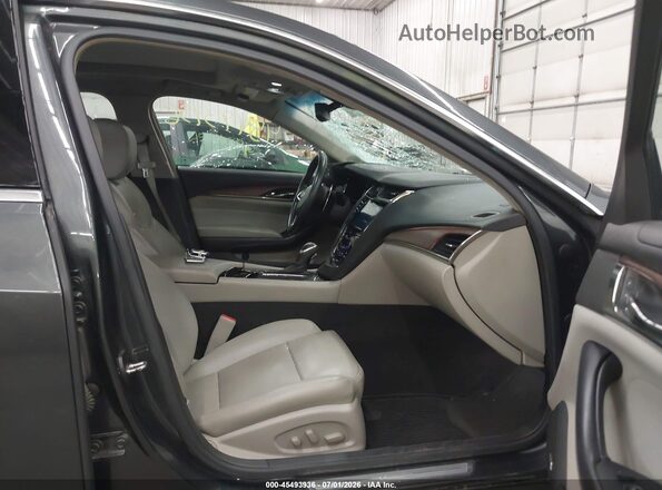 1G6AX5SX2G0120242 2016 CADILLAC CTS Gray Front interior view