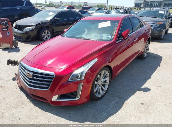 1G6AX5SX2J0138974 2018 CADILLAC CTS Красный Передняя левая четверть