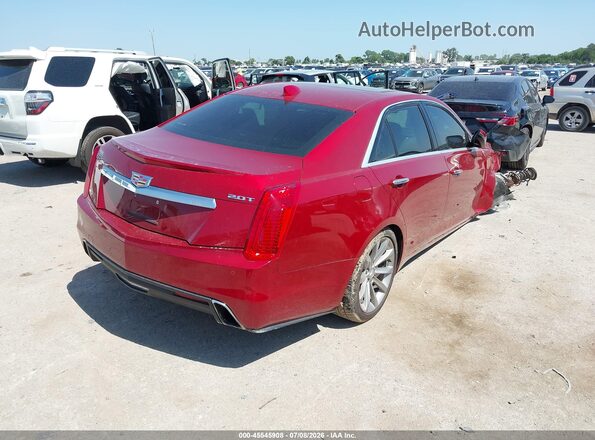 1G6AX5SX2J0138974 2018 CADILLAC CTS Красный Задняя правая четверть