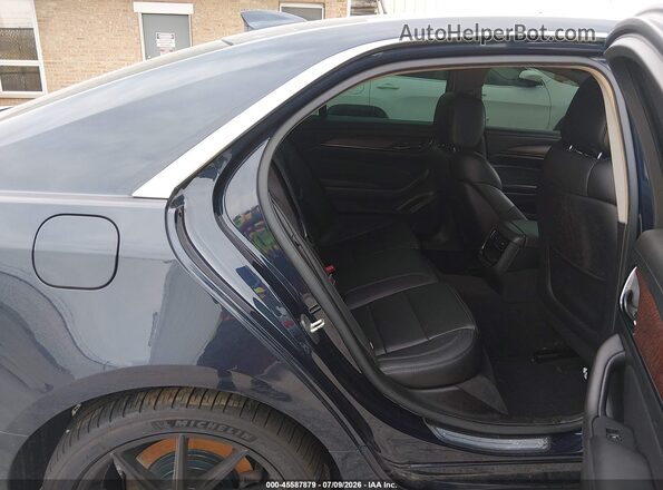 1G6AX5SX5G0196196 2016 CADILLAC CTS Blue VIN კოდის სტიკერის ხედი