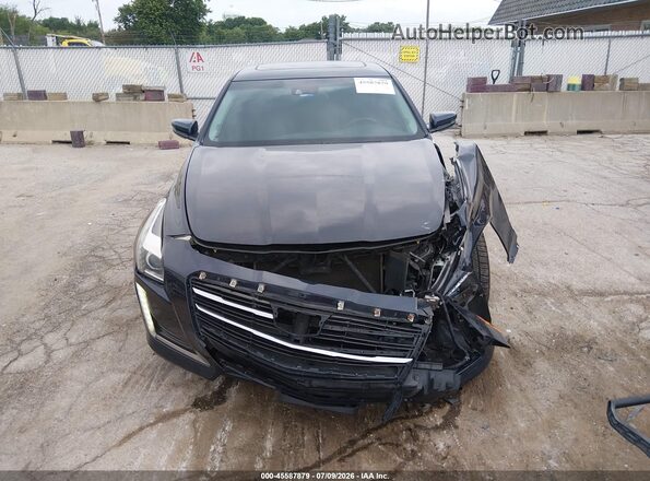 1G6AX5SX5G0196196 2016 CADILLAC CTS Blue უკანა სალონის ხედი