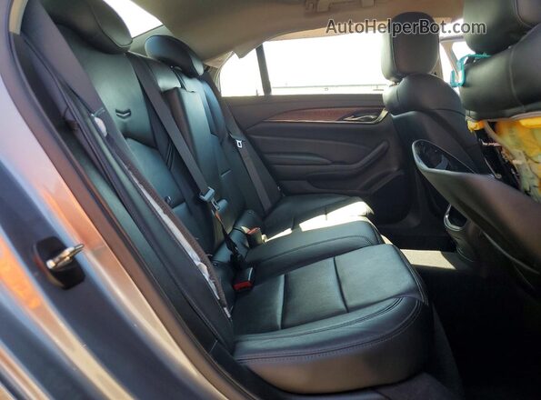 1G6AX5SX5J0160659 2018 CADILLAC CTS Gray უკანა სავარძლების ხედი