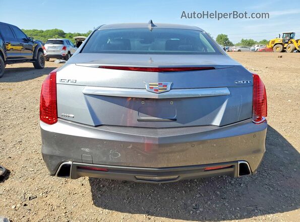1G6AX5SX5J0160659 2018 CADILLAC CTS Gray უკანა ხედი