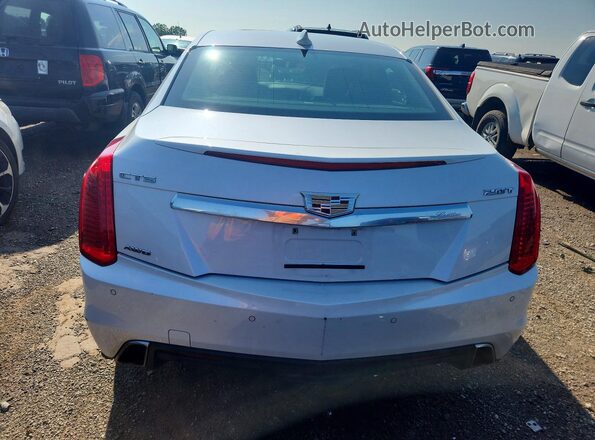 1G6AX5SX5J0184136 2018 CADILLAC CTS White Հետևի տեսք
