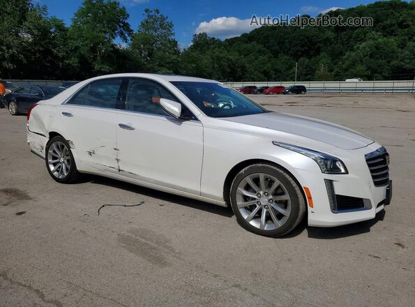 1G6AX5SX5K0143491 2019 CADILLAC CTS Белый Передняя правая четверть