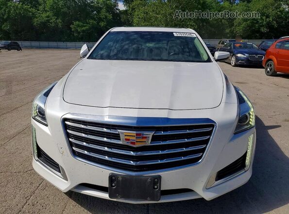 1G6AX5SX5K0143491 2019 CADILLAC CTS Белый Вид спереди