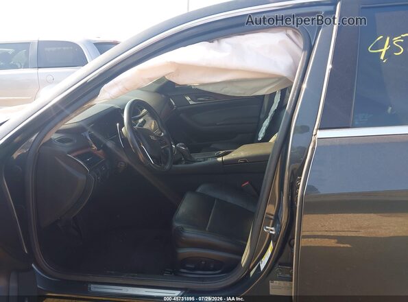 1G6AX5SX7G0102626 2016 CADILLAC CTS Gray Widok wnętrza z przodu