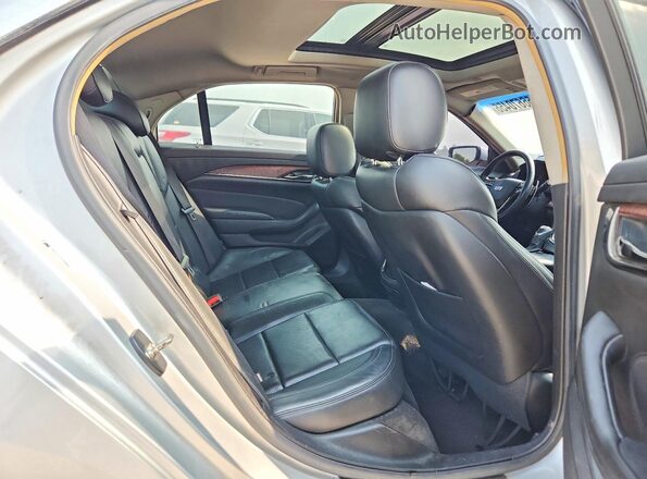 1G6AX5SX8G0101954 2016 CADILLAC CTS Silver Вид задніх сидінь