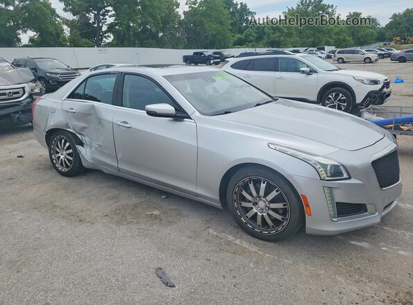 1G6AX5SX8G0136641 2016 CADILLAC CTS Gray Delantero derecho