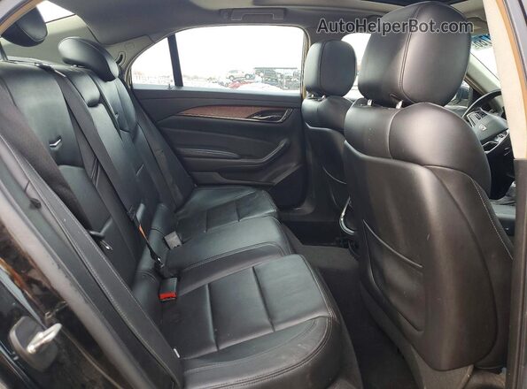 1G6AX5SX8G0194457 2016 CADILLAC CTS Black Widok tylnych siedzeń