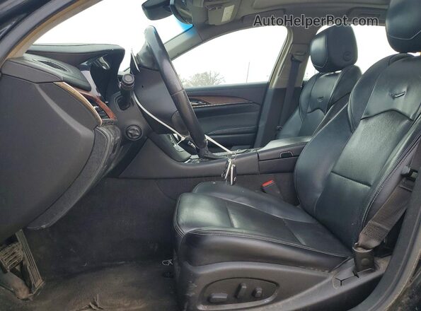 1G6AX5SX8G0194457 2016 CADILLAC CTS Black Widok wnętrza z przodu