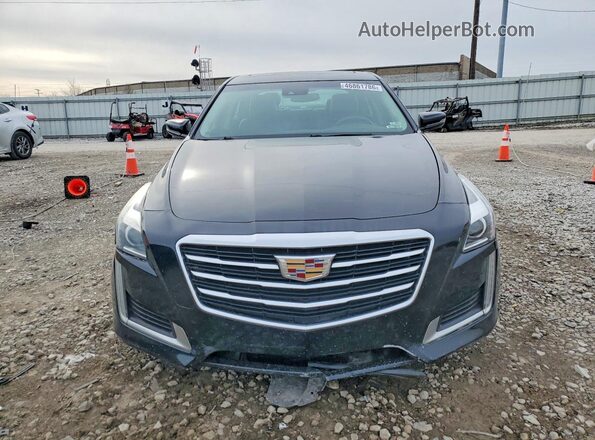 1G6AX5SX8G0194457 2016 CADILLAC CTS Black Widok z przodu