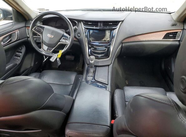 1G6AX5SX8G0194457 2016 CADILLAC CTS Black Widok deski rozdzielczej