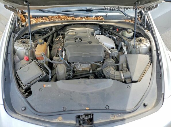 1G6AX5SX9G0111733 2016 CADILLAC CTS Silver Rear interior view