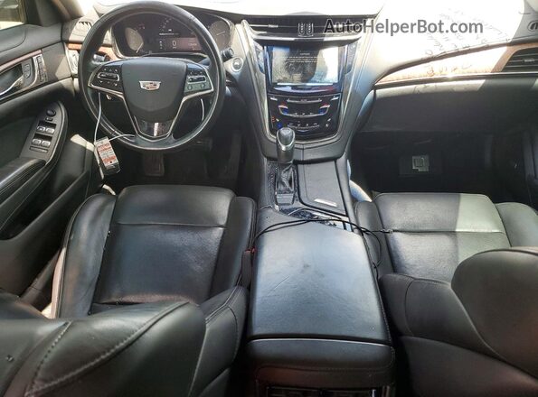 1G6AX5SX9G0198050 2016 CADILLAC CTS Black Вид панелі приладів