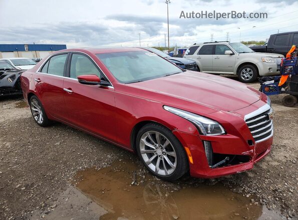 1G6AX5SXXJ0143307 2018 CADILLAC CTS Красный Передняя правая четверть