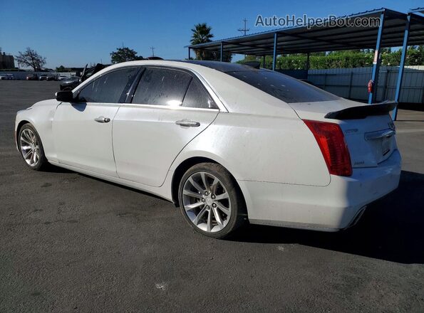1G6AY5SS0H0196321 2017 CADILLAC CTS White Trasero izquierdo