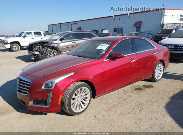 1G6AY5SS1H0157334 2017 CADILLAC CTS Red Przód lewy