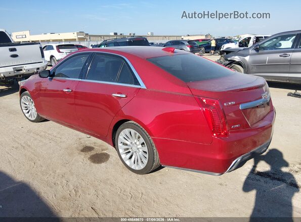 1G6AY5SS1H0157334 2017 CADILLAC CTS Red Tył lewy
