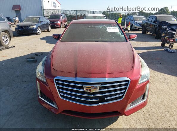 1G6AY5SS1H0157334 2017 CADILLAC CTS Red Widok zestawu wskaźników