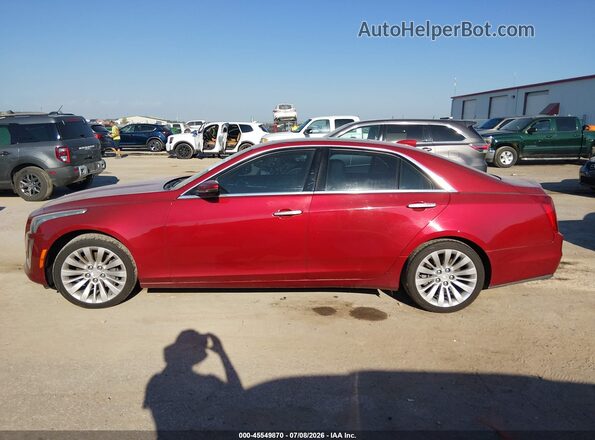 1G6AY5SS1H0157334 2017 CADILLAC CTS Red Widok wnętrza 360 stopni