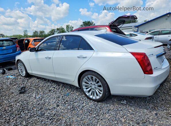 1G6AY5SS4H0179327 2017 CADILLAC CTS Белый Задняя левая четверть