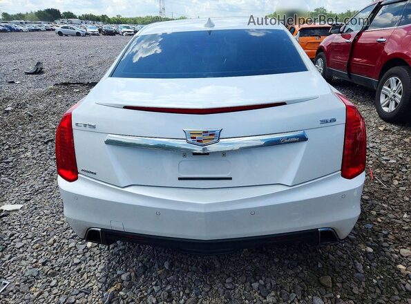1G6AY5SS4H0179327 2017 CADILLAC CTS Белый Вид сзади