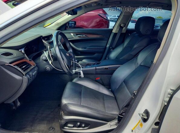 1G6AY5SS4H0179327 2017 CADILLAC CTS Белый Вид салона спереди